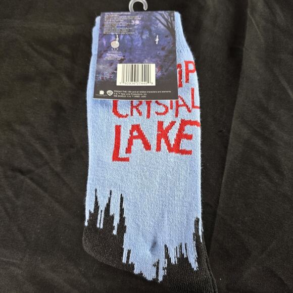 New Halloween Horror Mens Friday the 13th & Camp Crystal Lake 2 Pack - Picture 2 of 4